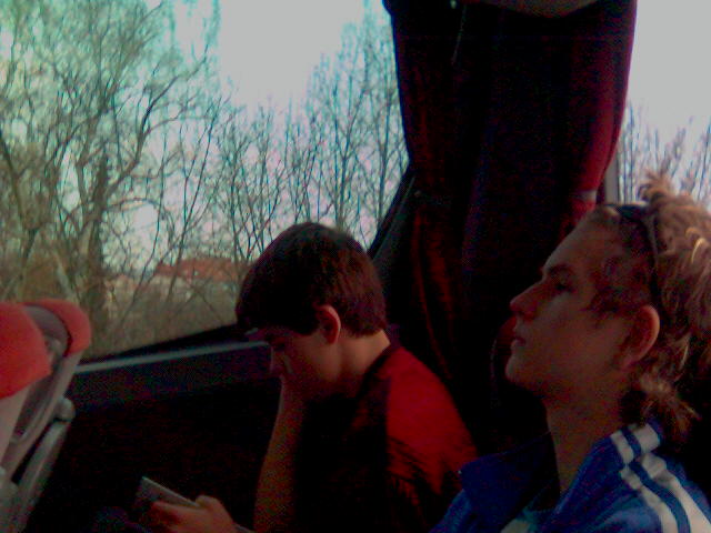 Chemi a Mikeš 29.3.2007 - cesta na Eurorebus